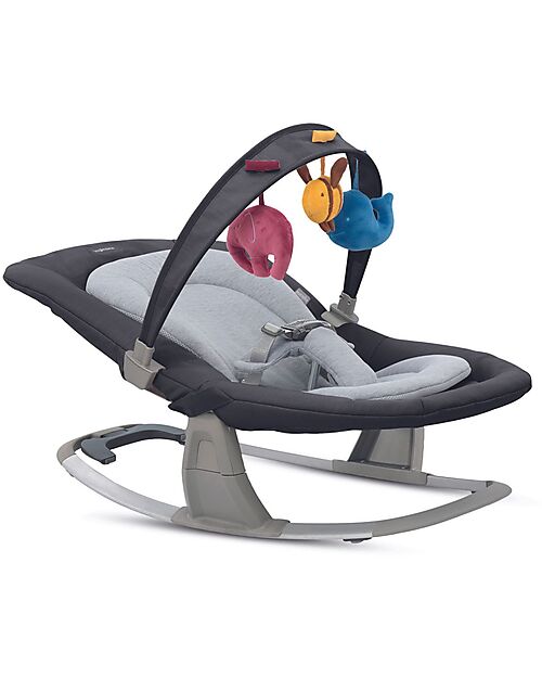 Inglesina Sdraietta Lounge - Pepper - with Toy Bar three Puppets and Music Box three Melodies Bouncers