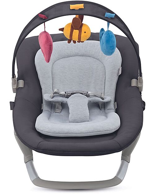 Inglesina Sdraietta Lounge - Pepper - with Toy Bar three Puppets and Music Box three Melodies Bouncers