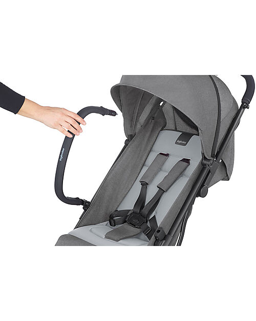 Inglesina Sketch Black Stroller - Grey - Versatile for Maximum Practicality Lights Strollers