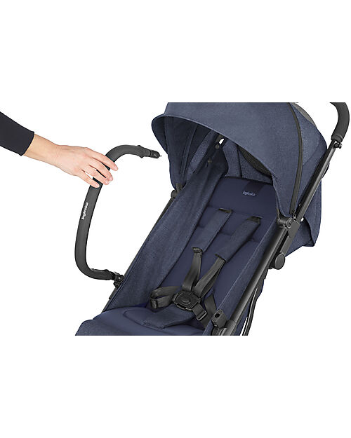 Inglesina Sketch Black Stroller - Navy - Versatile for Maximum Practicality Lights Strollers