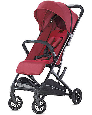 Inglesina Sketch Black Stroller - Red - Versatile for Maximum Practicality Lights Strollers