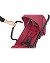 Inglesina Sketch Black Stroller - Red - Versatile for Maximum Practicality Lights Strollers