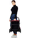 Inglesina Sketch Black Stroller - Red - Versatile for Maximum Practicality Lights Strollers