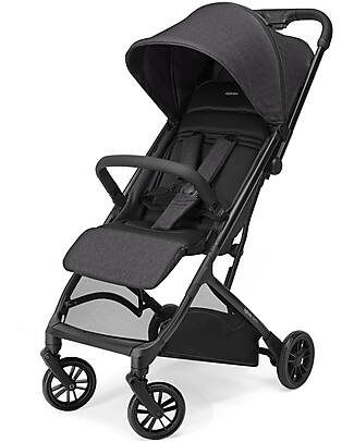 Inglesina Sketch Stroller - Onyx Black - Lightweight and Compact Lights Strollers