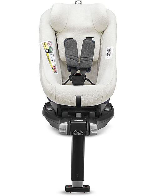 Inglesina Summer Cover for Darwin Next Stage Car Seat - White Car Seat Accessories