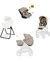 Inglesina System Quattro Aptica Darwin Recline EVO - Vicuna Beige Pushchairs