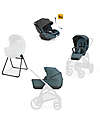 Inglesina System Quattro Aptica XT Darwin Recline EVO - Himalaya Blue Pushchairs