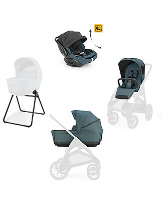 Inglesina System Quattro Aptica XT Darwin Recline EVO - Himalaya Blue Pushchairs