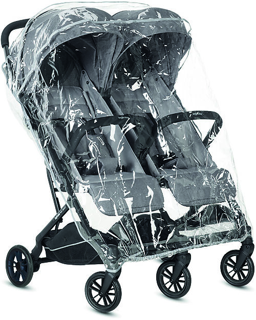 Inglesina Twin Sketch Full Stroller Rain Cover - Easy Installation Rain Cover
