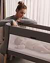 Inglesina Welcome Bed - Baku Grey - Co-sleeping Crib Designed for Baby Wellness Next To Me Cribs