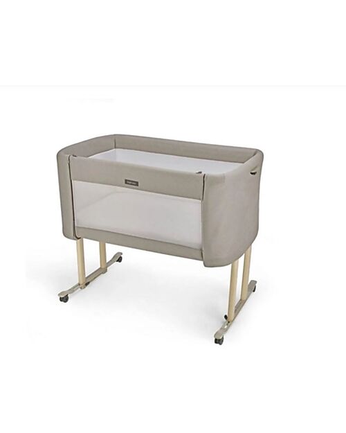 Inglesina Welcome Bed - Morpheus Beige - Co-sleeping Crib Designed for Baby Wellness Next To Me Cribs