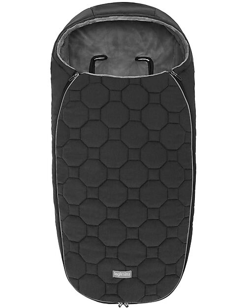Inglesina Winter Sleeping Bag for Stroller - Vulcan Black - 47x95 cm Footmuffs
