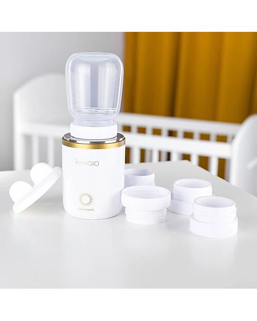 Innogio Portable bottle warmer - Giowarm - charges with USB cable Food Warmers_