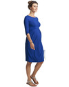 Isabella Oliver Ivybridge Maternity Dress - Pleated Waist - Cobalt Blue! Dresses_