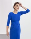 Isabella Oliver Ivybridge Maternity Dress - Pleated Waist - Cobalt Blue! Dresses_