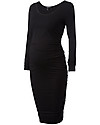 Isabella Oliver Maternity Midi Dress - Caviar Black -THE Maternity LBD! Dresses_