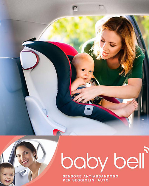 Italbell - Baby Bell Baby Bell, Anti-Abandonment Device for Car Seat Car Seat Safety Alarm