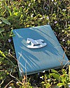 Italian Creative Book Memory Box and Photo Album, Light Blue with Horse - 19x19 cm Baby's First Albums