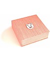 Italian Creative Book Memory Box and Photo Album, Pink with Bear - 19x19 cm Baby's First Albums