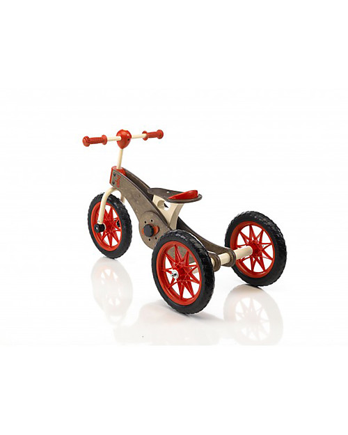 Italtrike Abc Chocolate Magic Wheels, Two-in-One Product - From Trycicle to Bike! Bycicles
