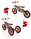 Italtrike Abc Chocolate Magic Wheels, Two-in-One Product - From Trycicle to Bike! Bycicles
