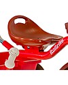 Italtrike Classic Line Passenger, Tricycle with Trainer Handle + Hand Brake, Red Bycicles