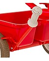 Italtrike Classic Line Passenger, Tricycle with Trainer Handle + Hand Brake, Red Bycicles