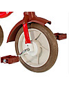 Italtrike Classic Line Passenger, Tricycle with Trainer Handle + Hand Brake, Red Bycicles