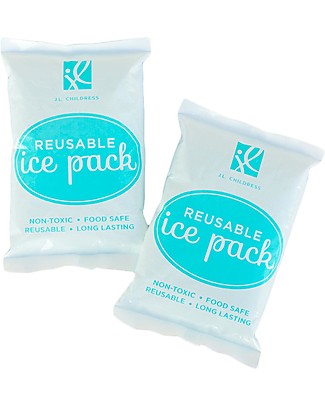 J L Childress 2 Reusable Ice Packs Kindergarten Backpacks