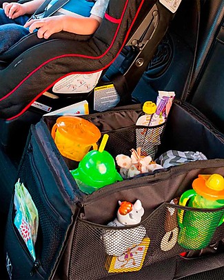 J L Childress Backseat Butler Car Organizer - Black Car Seat Accessories