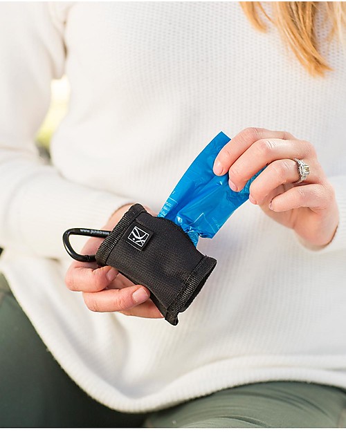 J L Childress Bag ‘N Bags Bag Dispenser - Black Travel Changing Mats