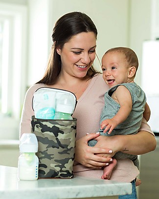 J L Childress Double Bottle Cooler - Camouflage - Waterproof Thermal Containers