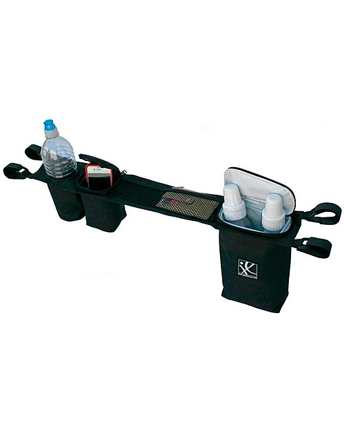 J L Childress Double Cool Double Stroller Organizer - Black Organize and Bags