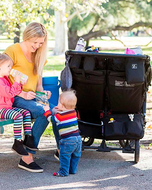 J L Childress Double Cool Double Stroller Organizer - Black Organize and Bags