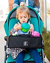 J L Childress Food 'N Fun Front Stroller Tray - Black Organize and Bags