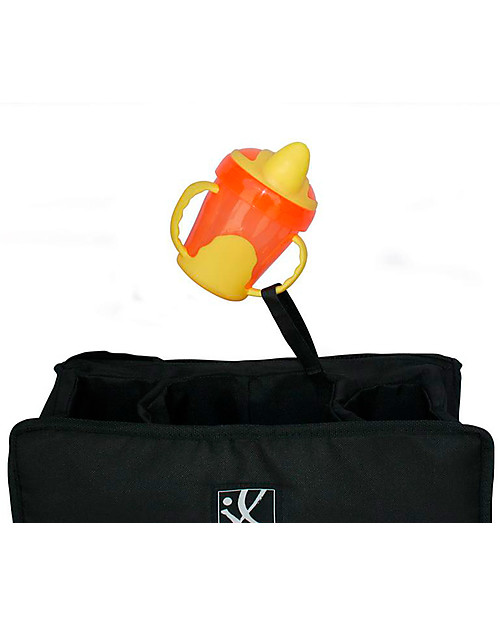 J L Childress Food 'N Fun Front Stroller Tray - Black Organize and Bags