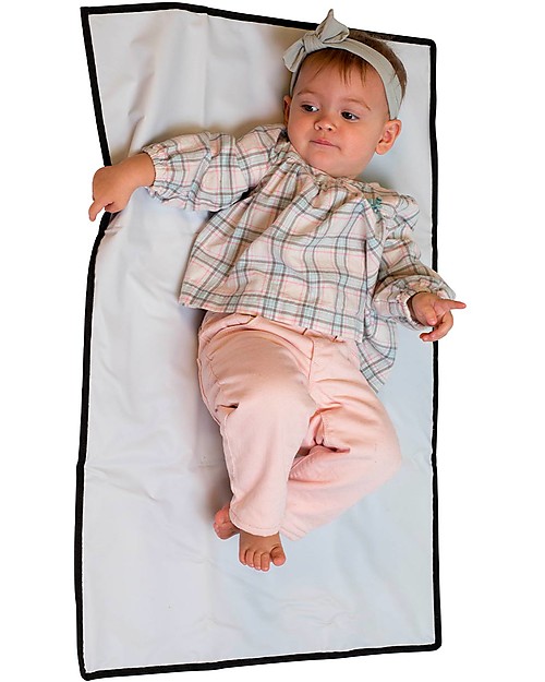 J L Childress Full Body Changing Pad - Black Travel Changing Mats