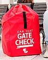 J L Childress Gate Check Car Seat Travel Bag - Red Car Seat Accessories