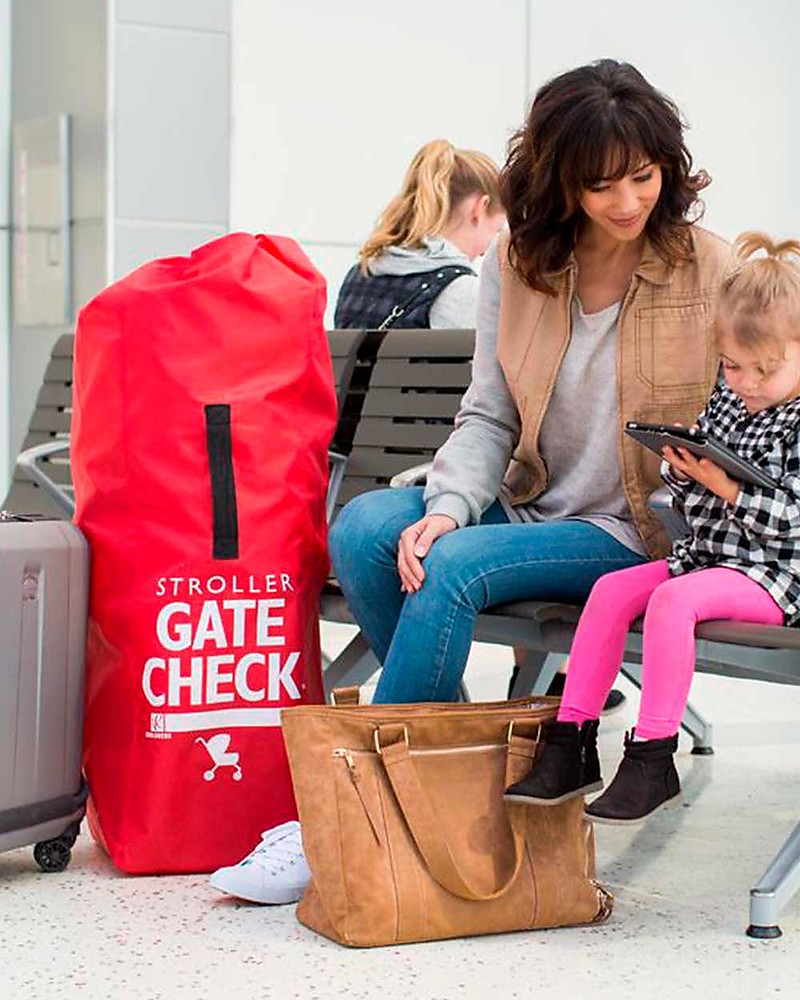 Stroller travel clearance bag gate check