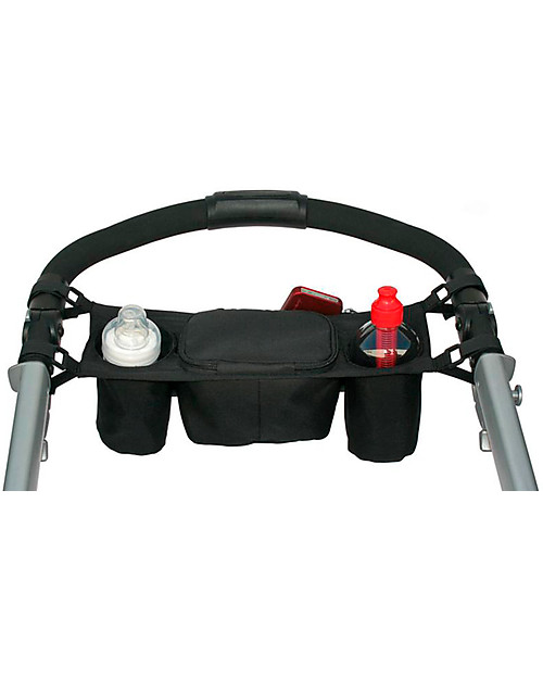 J L Childress Sip 'N Safe Organizer Bag for Stroller - Black Organize and Bags