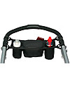 J L Childress Sip 'N Safe Organizer Bag for Stroller - Black Organize and Bags
