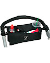 J L Childress Sip 'N Safe Organizer Bag for Stroller - Black Organize and Bags