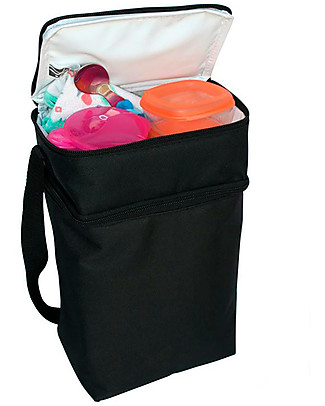 J L Childress Six Bottle Cooler - Black Lunch Boxes