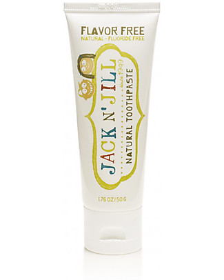 Jack 'n Jill Kids Calendula Toothpaste, Flavour Free - 50g Toothpaste and Toothbrush