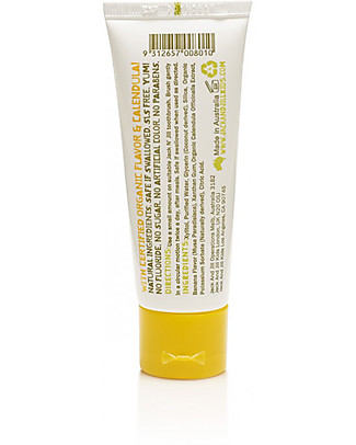 Jack 'n Jill Kids Toothpaste, Banana and Calendula, 50 g Toothpaste and Toothbrush