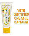 Jack 'n Jill Kids Toothpaste, Banana and Calendula, 50 g Toothpaste