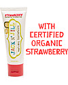 Jack 'n Jill Kids Toothpaste, Strawberry and Calendula, 50 g Toothpaste