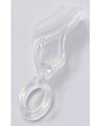 Jack 'n Jill Silicone Tooth and Gum Brush, for Babies from 2 to 5 years old Toothpaste and Toothbrush