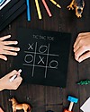 Jaq Jaq Bird Bored Boards Games with Zero Dust Chalks - 5 classic board games Drawing Boards