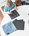 Jaq Jaq Bird Bored Boards Games with Zero Dust Chalks - 5 classic board games Drawing Boards